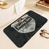 Non-slip H-Hertog Jans Doormat Outdoor Indoor Use Waterproof Entrance Mat for Home Kitchen Living Room Decor