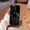 For Redmi Note 13 12 Pro Samsung S25 S24 S23 S22 Plus Ultra A05 A06 A15 A14 A16 A35 A55 A73 3D Astronaut Kickstand Soft Full Lens Protect Phone Case