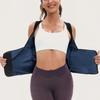 Women's Sauna Sweat-wicking Bodysuit with Waistband & Tummy Control for Running