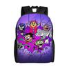 Teen Titans Go Team Backpack  Unisex Polyester Travel Backpacks Durable Novelty High School Bags Rucksack