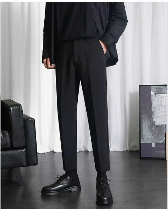 

Men s Korean Style Slim Fit Wedding Suit - Spring Formal Jacket for Groom, Business, or Banquet. 3XL