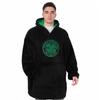 Celtic FC Mens Oversized Blanket Hoodie