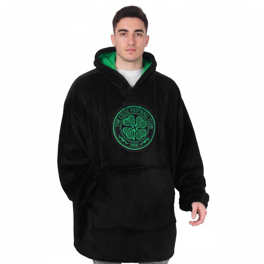 Celtic FC Mens Oversized Blanket Hoodie