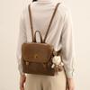 A Retro College-style Commuting Backpack with A Niche and High-end Feel, A Casual Hand-held Small Backpack