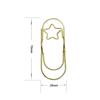 Creative Heart Pen Clip with 9 Colors, Portable Star Pen Holder, Pencil Clip Accessories.