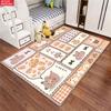 Kawaii Cartoon Bear Large Room Carpet Non Slip Cartoon Kids Bedroom Living Room Floor Mat Home Decor Children's Play Carpet