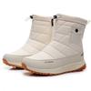 Men's and women's winter fur one thickened plus wool fleece waterproof cozy warm warm cold lightweight hiking waterproof non-slip snow boots
