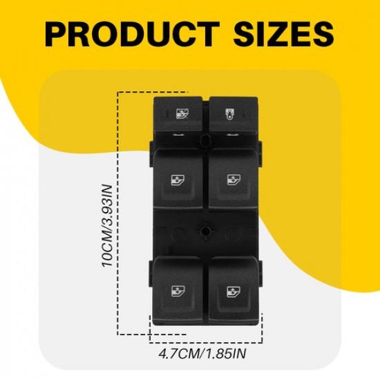 Window Switch Control Front Left For Chevy Silverado GMC Sierra Canyon 1S14006