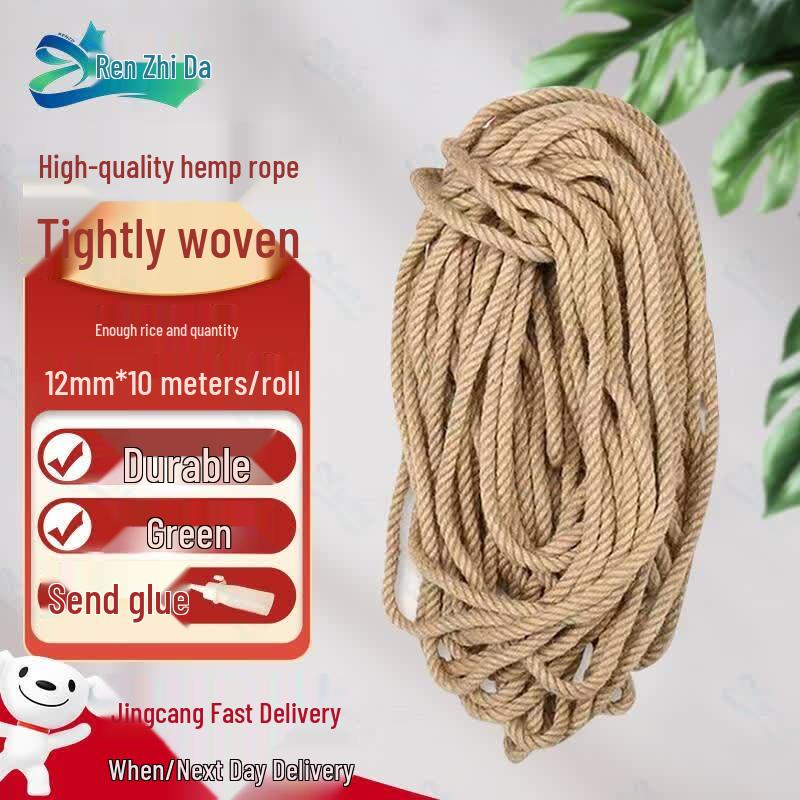 Renzhida DIY Jute Craft Rope