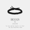 Boyfriend Exclusive Small Rubber Band Handmade Woven Hand Strap Couple Leather Case Hair Band for Girlfriends Headband Bracelet Dual-Use