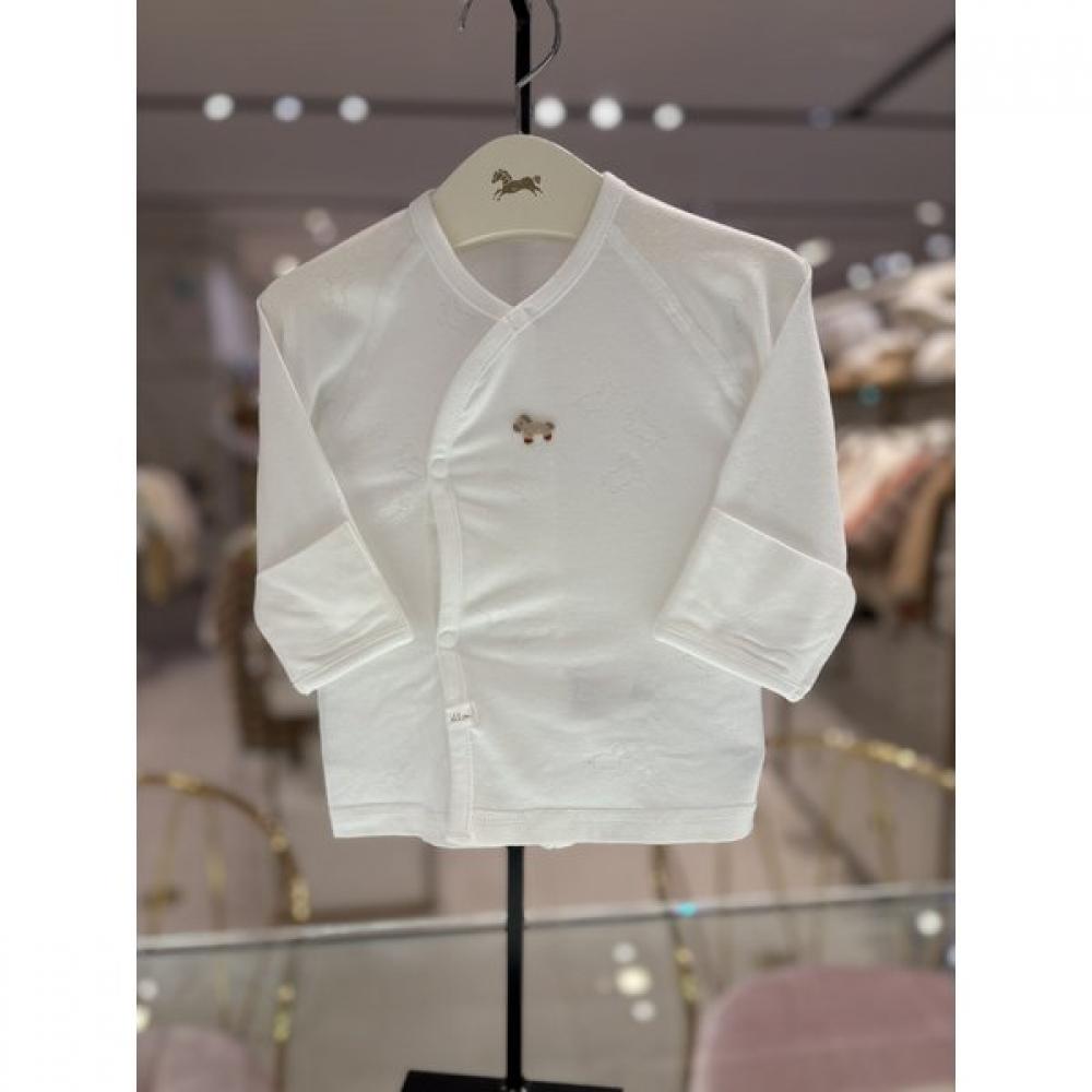 ETTOI Baby Bodysuit X Swaddling Set  07t084401s1 