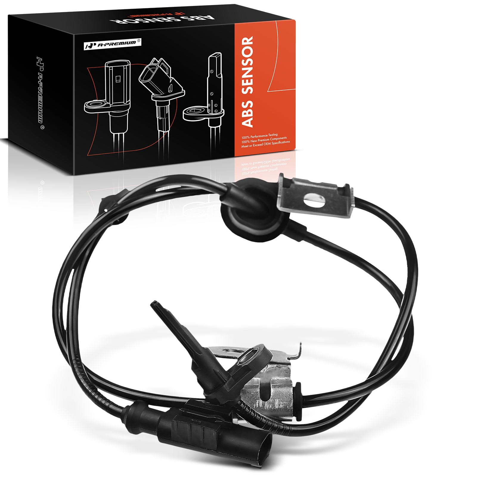 

A-Premium ABS Wheel Speed Sensor for Subaru Models - Legacy, Outback 2005-2006 - Front