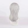 Uzui Tengen Cosplay Wig 2 Styles Silver Gray Season 2 Entertainment District Arc Wigs + Tattoo