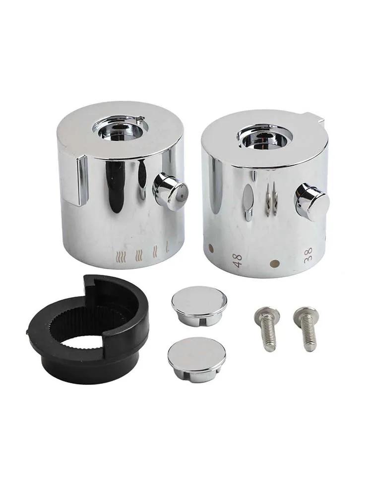 

Practical Knob Handles Temperature Control Shower Silver Stop Ring ABS Plastic Bath Shower Mixer Control Handle China Mainland