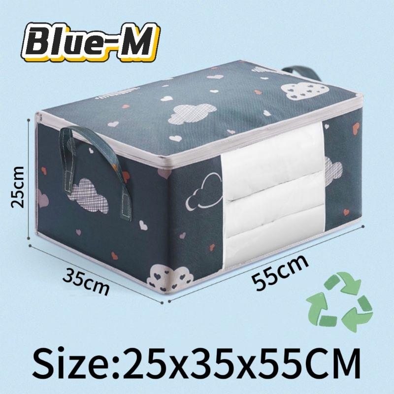 Big Capacity Storage Bag 4/2/1PCS Quilt Clothes Moisture Dust Proof Proof Organizer Duvet Blanket Sorting Bags Luggage Bag