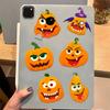 8PCS Pumpkin Head Halloween Puzzle Stickers Cartoon Creative Fun DIY Account Manual Tablet Decoration Waterproof Sticke