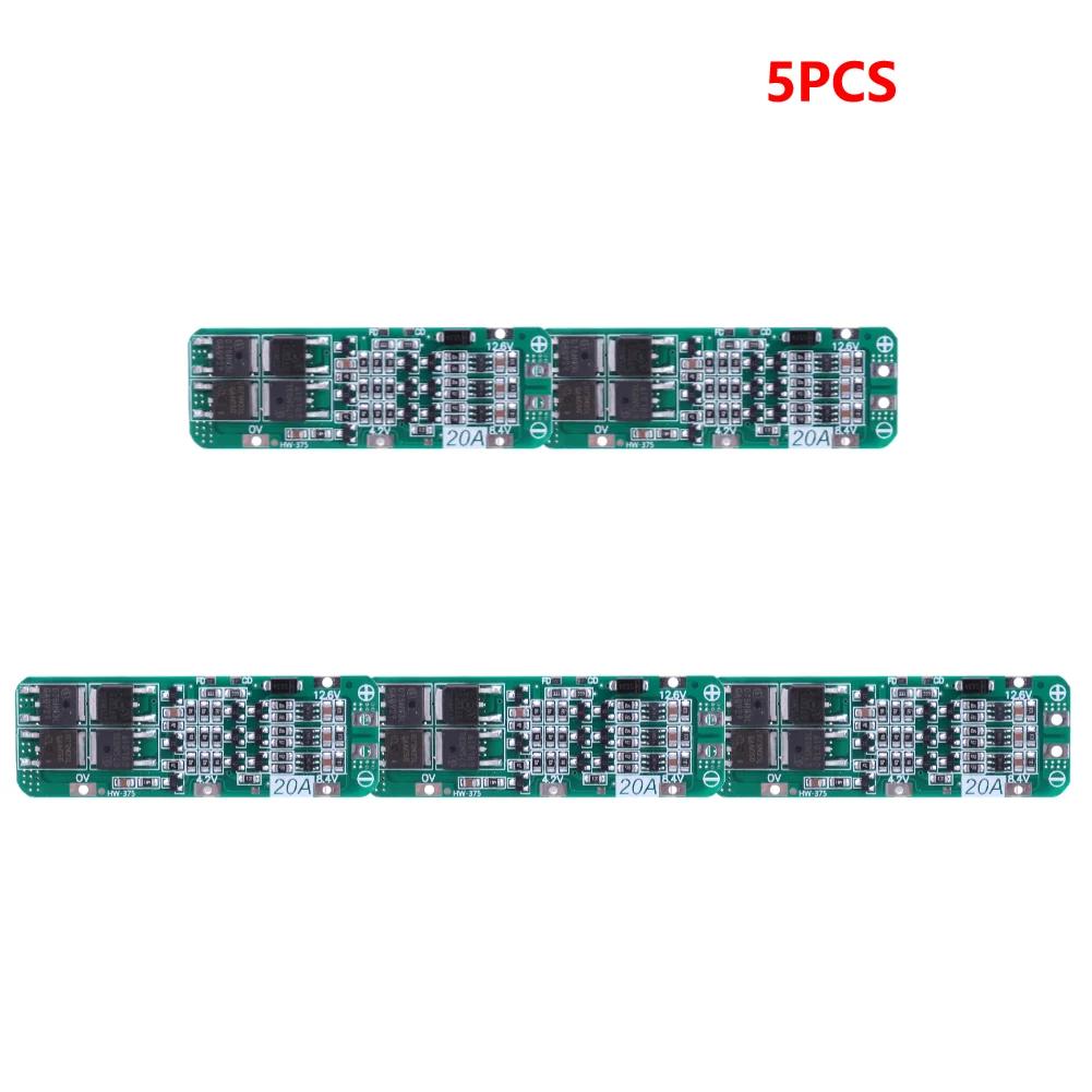 3S/4S 5A 10A 20A 40A 60A Li-ion Lithium Battery Charger Protection Board 18650 BMS For Drill Motor with Standard/Enhance/Balance