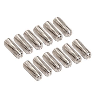 12Pcs Saddle Height Screws Metal Adjustment Set Electric Guitar Bridge Parts Accessories
