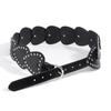 PU Leather Wide Women's Belt Punk Dress Jeans Belt Versatile Rivet Waist Belt  Spicy Girls