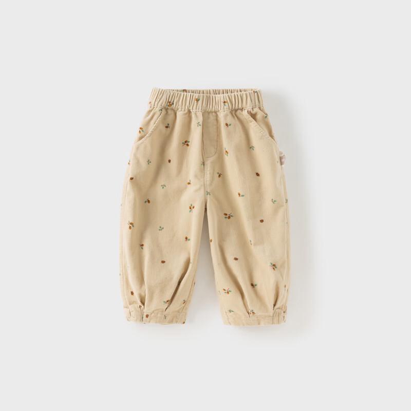 Girls  Autumn Corduroy Jogger Pants 120