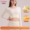 Odifen Women's Seamless Thermal Underwear Set - Camellia Oil Antibacterial
