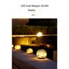 Outdoor Solar Crack Ball Lampe Hof Landschaft Vergraben Eishockey Lampe Garten Rasen Plug-In Lampe Ball Garten Dekoration Ornamente