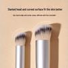 Sada štětců na make-up Gemon doporučená celebritami: 270 Korektorový a 370 Bezšmouhový podkladový štětec, Měkké štětiny, Ideální pro začátečníky.