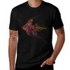 Colorful Patterned Fish T-Shirt T Shirts Designer Man Graphic T Shirt T-Shirt