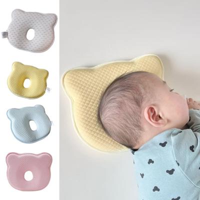 Kojenecký polštář Ergonomický Prevent Flat Heads Přenosný Rozkošný Memory Foam Polštář na krk pro batolata do ložnice