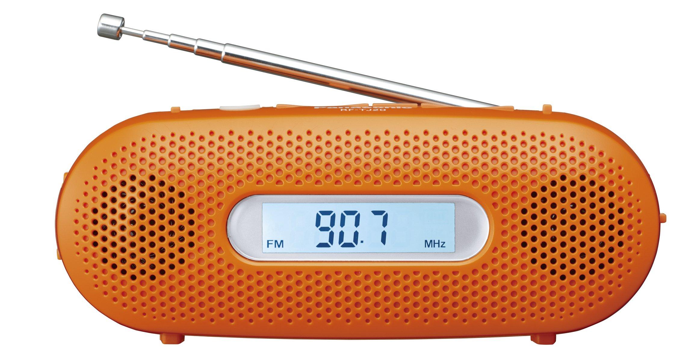 

Автомагнітола Panasonic 2 діапазонна помаранчева FM-AM RF-TJ20-D помаранчевий