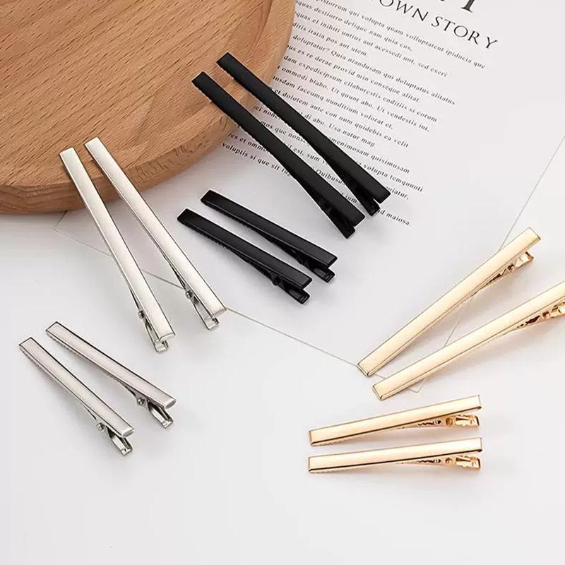 Trendy Thin Duckbill Hair Clips - DIY Handmade Accessories