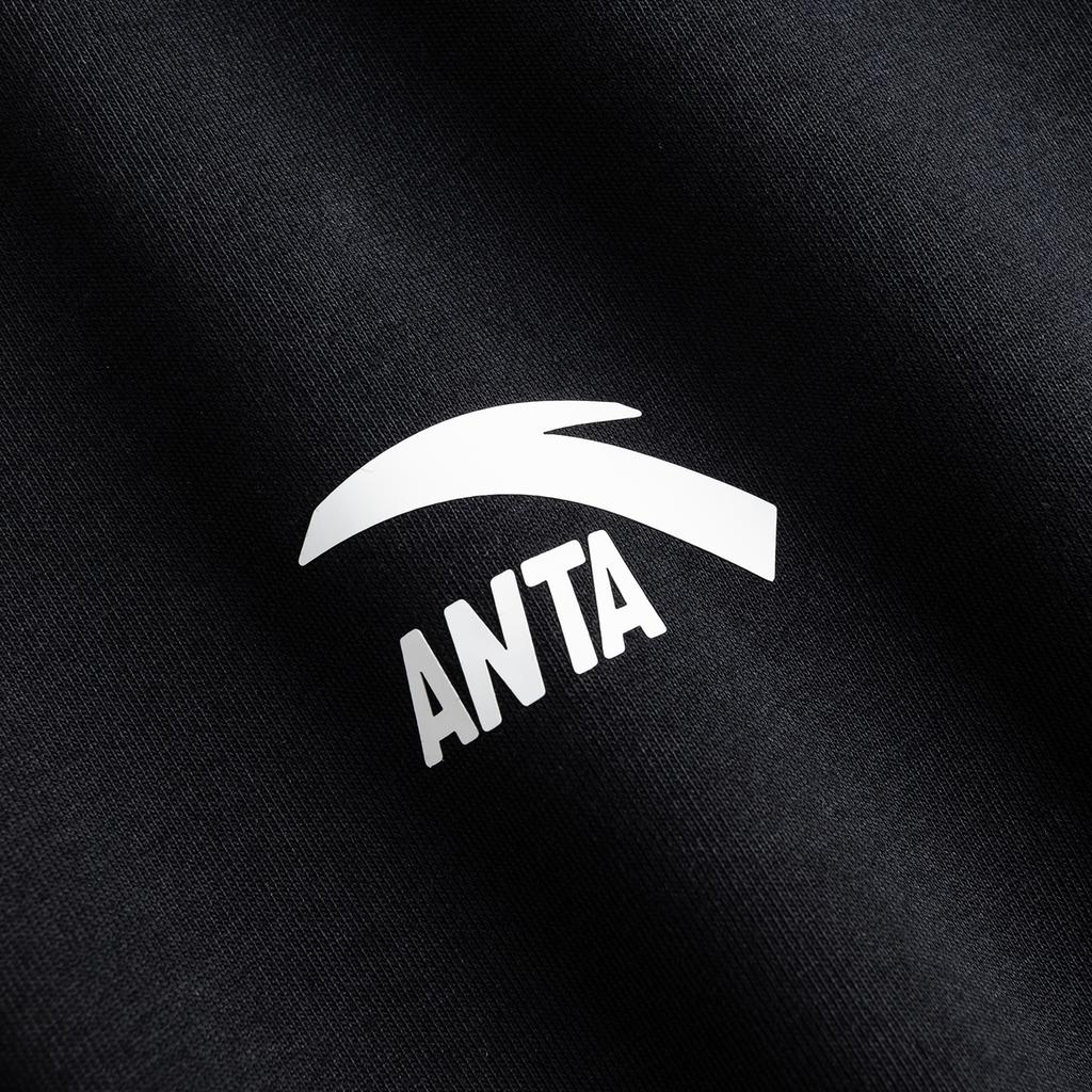 Anta Lifestyle Series Logo Solid Color Comfortable Breathable Versatile Casual Fashion Campus Commuting Short Sleeve Polo Shirt Men tops 952628102-7