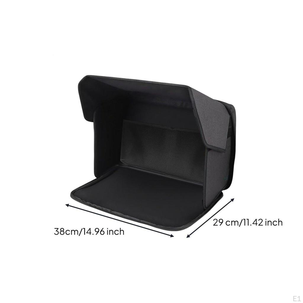 Foldable Laptop Contrast Optimization Privacy Hood for Outdoor, Travel