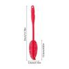 Multipurpose Long Handle Dish Brush Silicone Scrubber Brush For Cleaning Milk Bottles Flasks Narrow Mouthed Container