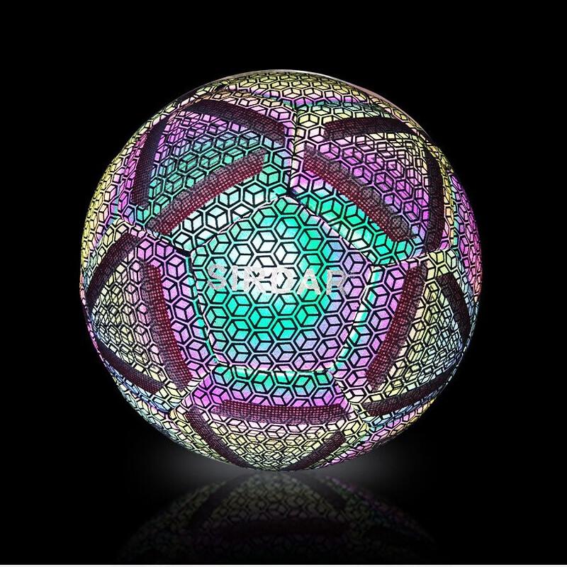 Glow-in-the-Dark Reflective Soccer Ball