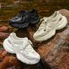 Summer Men Sneakers EVA Beach Thick Bottom Hole Shoes Fashion Comfortable Non-slip Trainers Breathable Leaky Quick Drying Women Sneakers