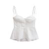 Kaslead New Women clothes Western Style Fashion Simple Small Top Bustier 8155920