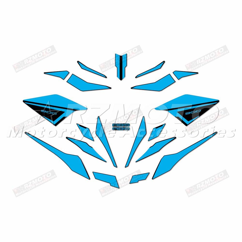 For Z900 Motorcycle Stickers Body Racing Decoration Fuel Tank Fairing Windshield Helmet Reflective Anti-Water Stickers
