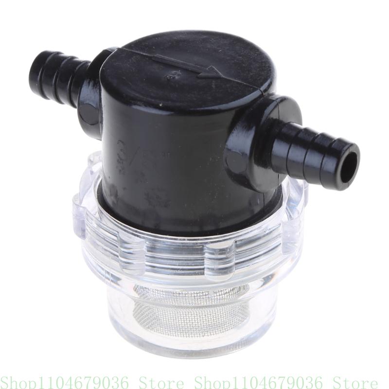 Twist-On Pipe Water Strainer,RVs Water Filter Npsm Inlet/Outlet With 50 Mesh Stainless Steel Filter 10mm straight plug