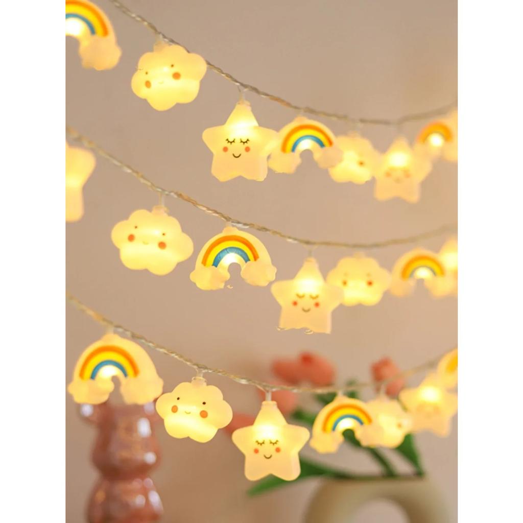 Star colored lights, flashing lights, string children's room tents, decoration lights, outdoor camping atmosphere lights