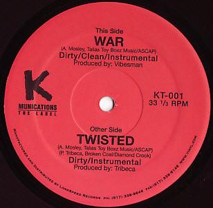 

12inch Record KT - War KT001 K MUNICATIONS 1998 US Rap & Hip-Hop/R&B Used