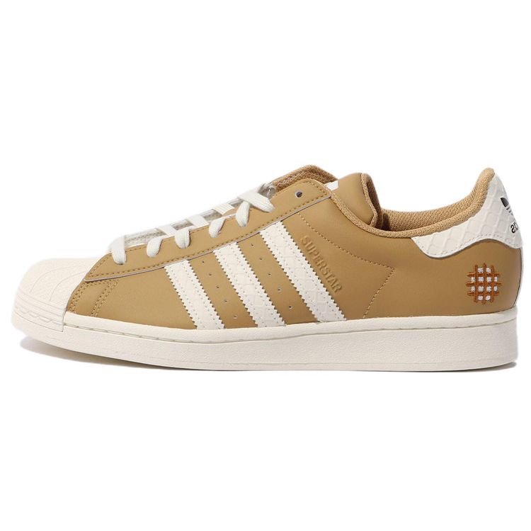 Adidas Originals Superstar Casual Low-Top Sneakers Unisex Sneakers Light-Brown HP7830