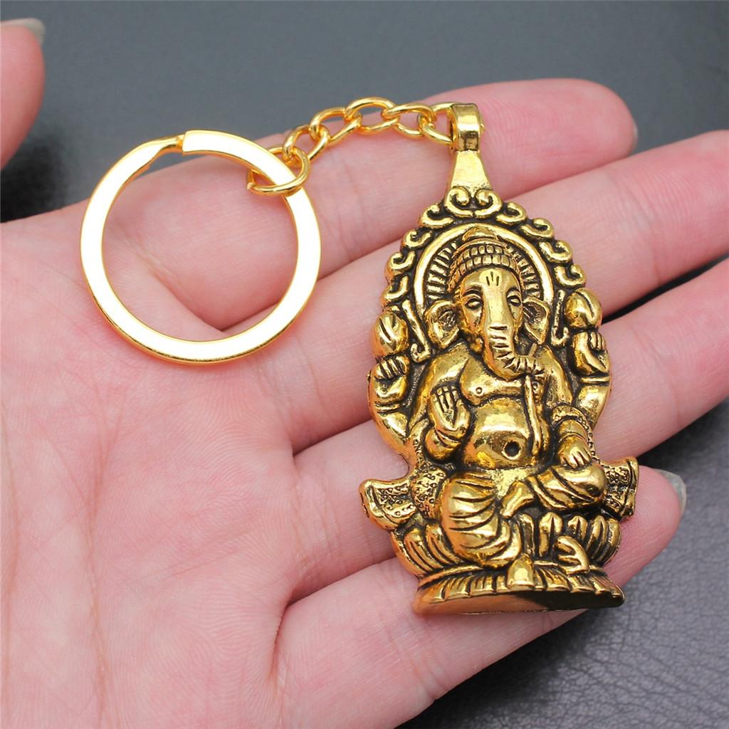 Big Elephant Animal Keychain for Women Best Seller Sweet Christmas Gift Streetwear Car Key Ring