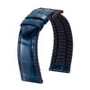 Leather Watch Quick Release Leather Watch Crocodile Pattern Watch Silicone Replacement Strap for Men and 20mm [BINLUN] Strap, Band, Band, Lining,