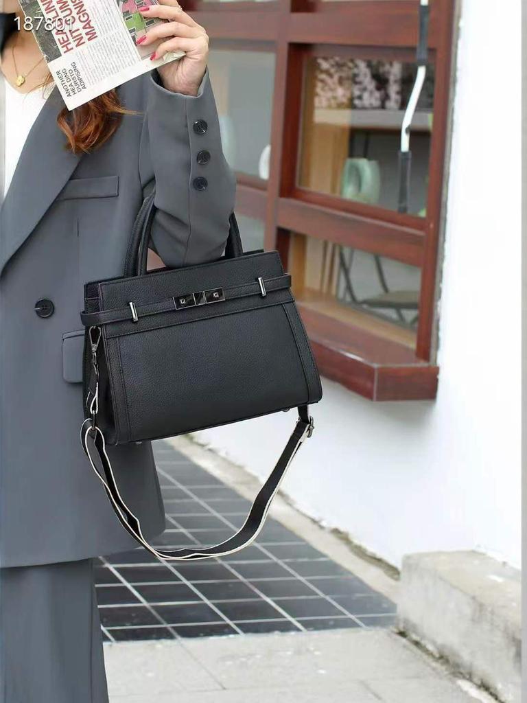 Women's Cowhide Kelly Birkin Shoulder & Crossbody Handbag