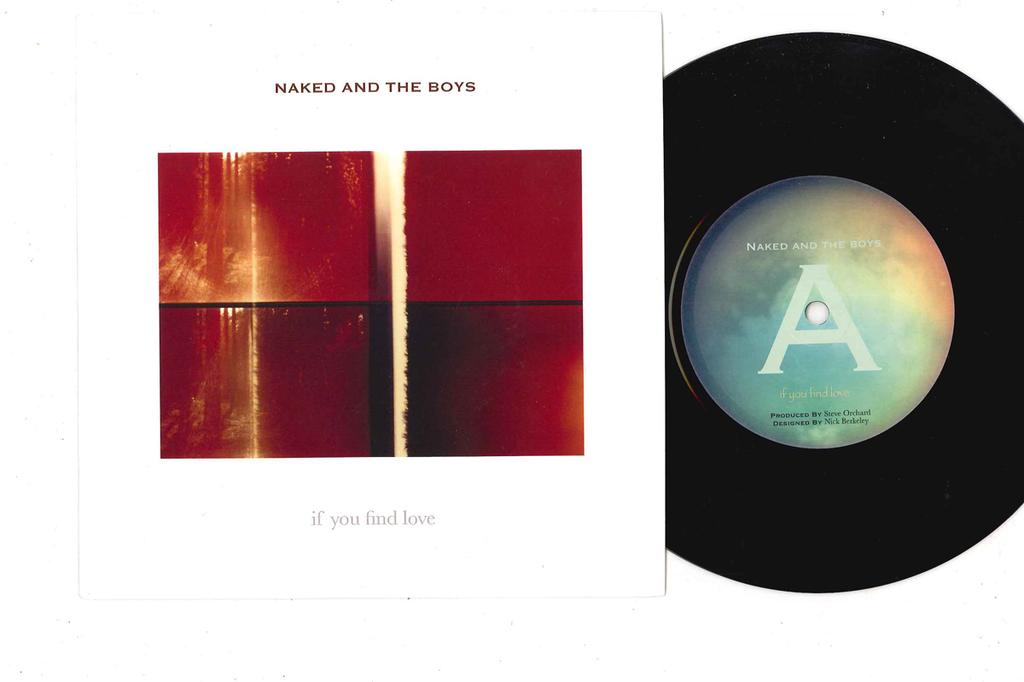 7inch Record NAKED & THE BOYS - If You Find Love / Tralfamadore YALC0023 YOUNG AND LOST  2008 UK Rock Used