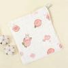 Class A Pure Cotton 6-Layer Gauze Washcloth Bib for Infants and Toddlers