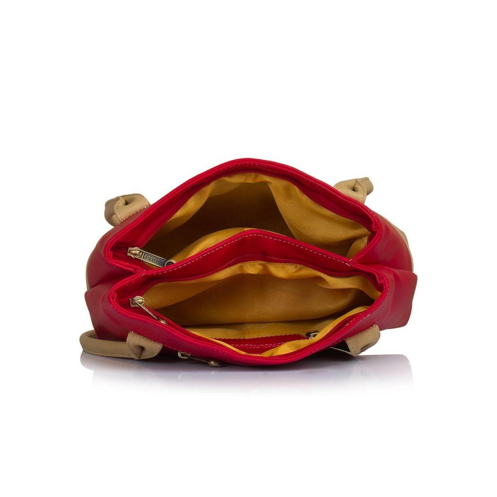 Handväska i konstläder för kvinnor (Medium)