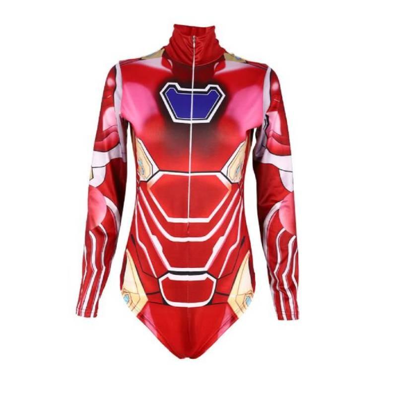 Cosplay Bodysuit 3d Printed Milk Silk For Superhero Costume Party