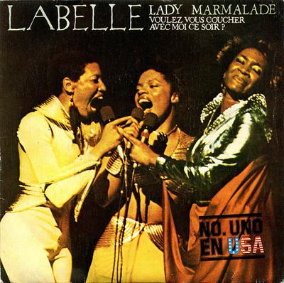 7inch Record LABELLE - Lady Marmalade EPC2852 Epic 1975 Spain Soul/Funk Used